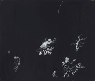 Pavel Pepperstein - Night in Village (after Wedding)