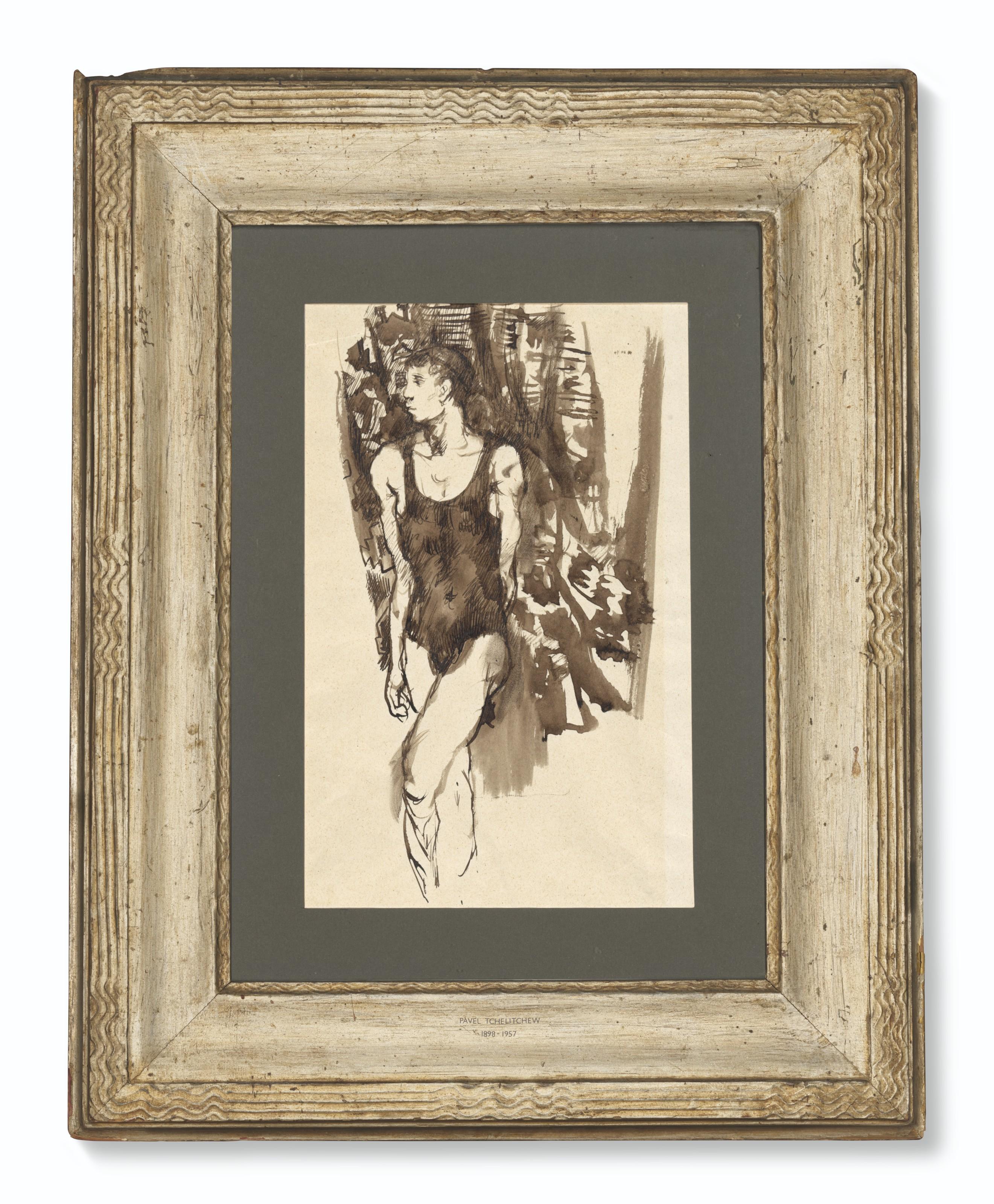 Pavel Tchelichew - A Circus Performer, Waiting To Go On