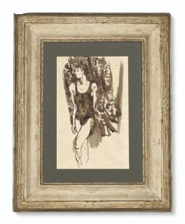 Pavel Tchelichew - A Circus Performer, Waiting To Go On