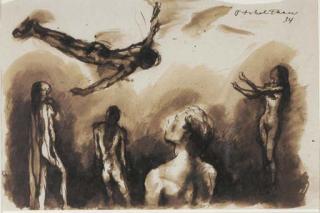 Pavel Tchelitchew - Acrobats