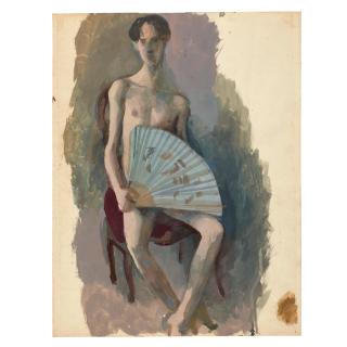 Pavel Tchelitchew - Boy with Fan