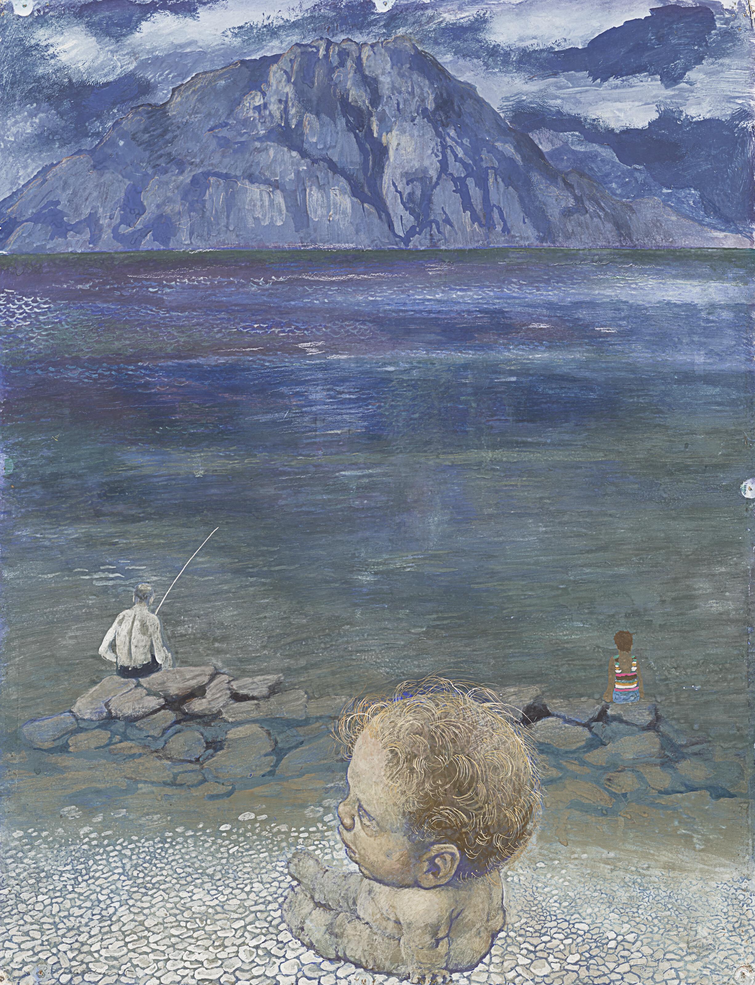 Pavel Tchelitchew - Descente du soir