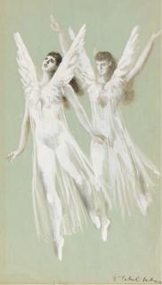 Pavel Tchelitchew - Dessin pour costume