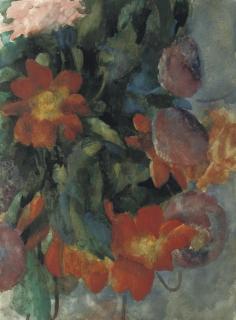 Pavel Tchelitchew - Fleurs