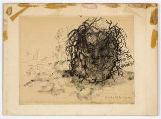 Pavel Tchelitchew - Head in the Roots of a Tree