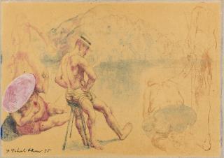 Pavel Tchelitchew - Picnic (Study for \'Phenomena\')