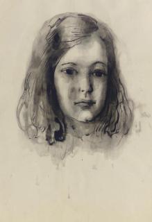 Pavel Tchelitchew - Portrait D\'Une Jeune Fille