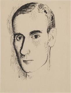 Pavel Tchelitchew - Portrait of Boris Kochno