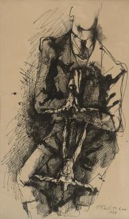 Pavel Tchelitchew - Portrait of Jacques Stettiner