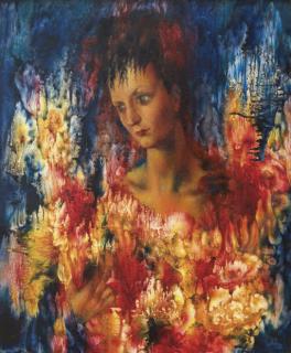 Pavel Tchelitchew - Portrait of Patricia Lopez-Wilshaw