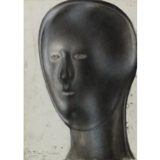 Pavel Tchelitchew - Spheroid Head Of A Woman