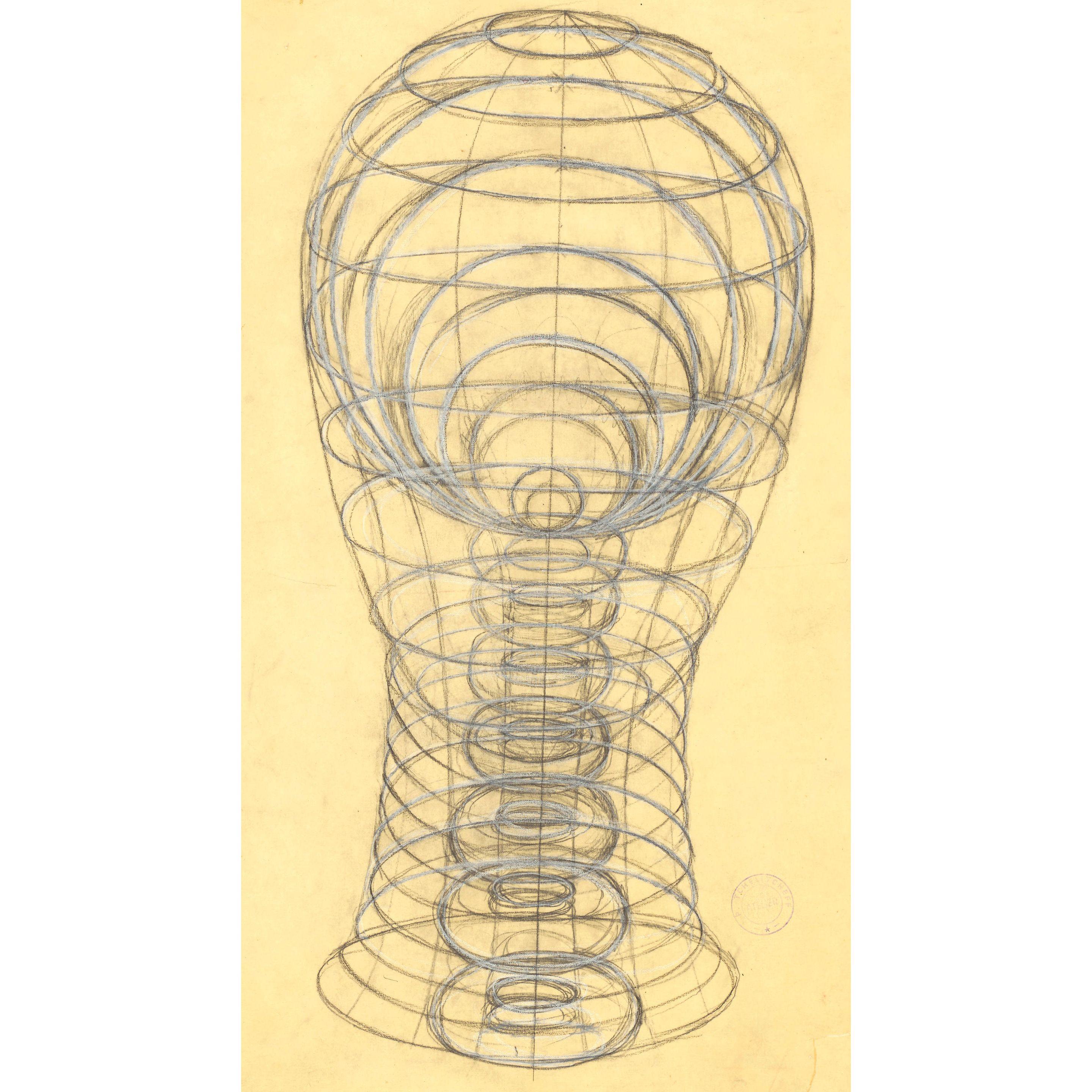 Pavel Tchelitchew - Spiral Head