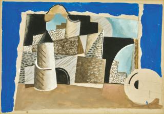 Pavel Tchelitchew - Stage Design for Savonarola