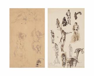 Pavel Tchelitchew - Studies Of Acrobats