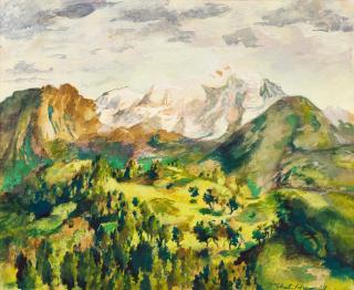 Pavel Tchelitchew - Study For Fata Morgana