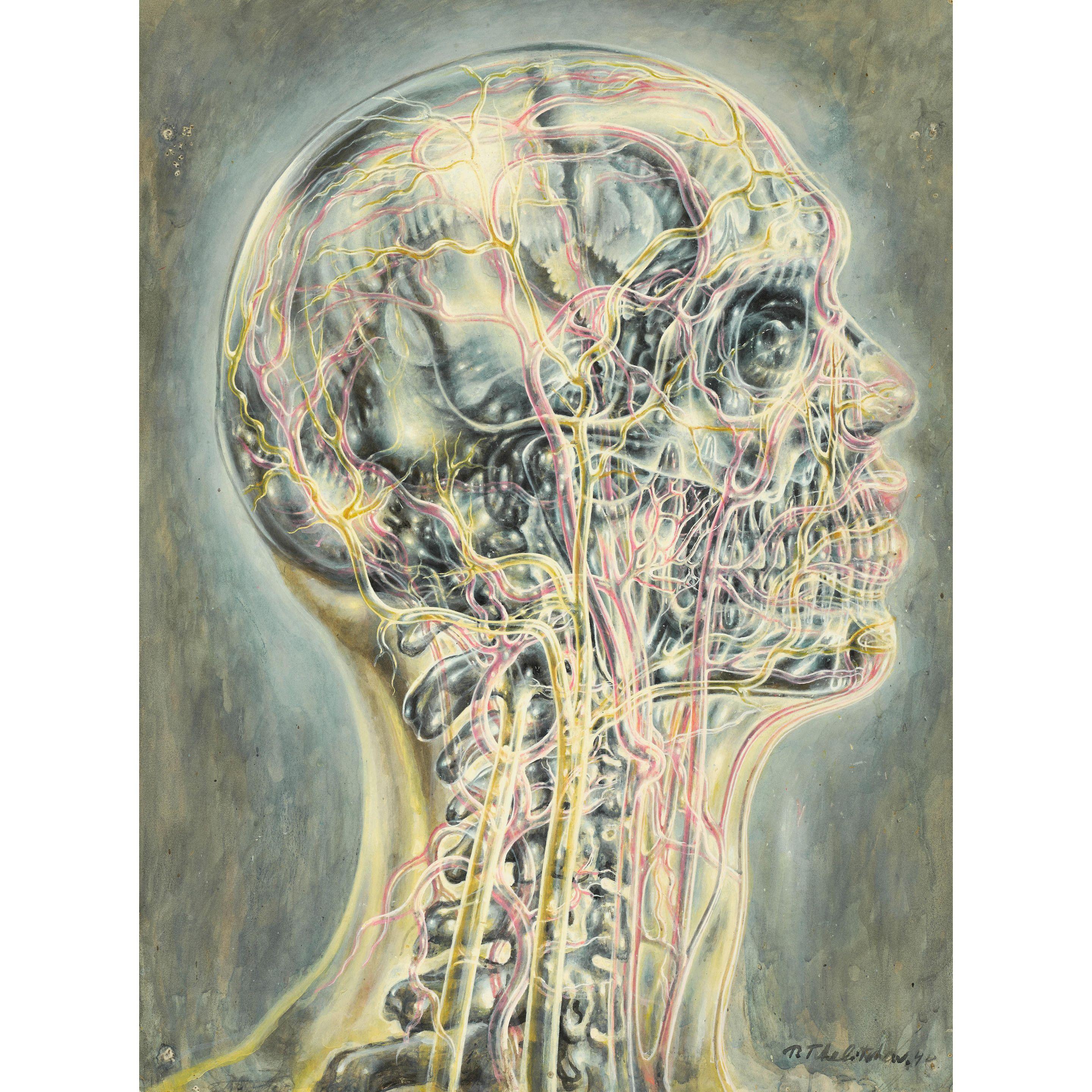 Pavel Tchelitchew - The Living Shell 29 15/16 x 22 1/8 in (76 x 56.2 cm)