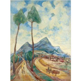 Pavel Varfolomeevich Kuznetsov - The Beshtau Mountain Near Pyatigorsk