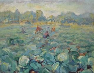 Pavel Varfolomeevich Kuznetsov - The Cabbage Field