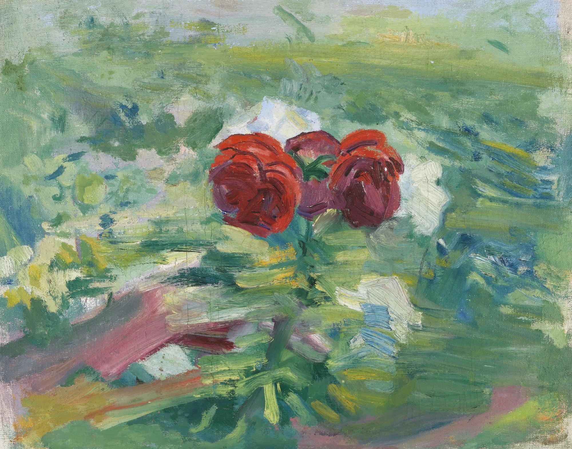 Pavel Varfolomeevich Kuznetsov - Three Roses