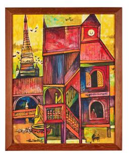 Paw Oo Thet - Temple Scene