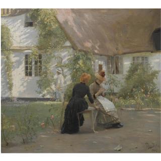 Peder Ilsted - Danish Et Stille Øjeblik (A Quiet Moment)