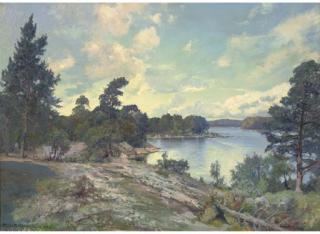 Peder Knudsen - A Scandinavian lake
