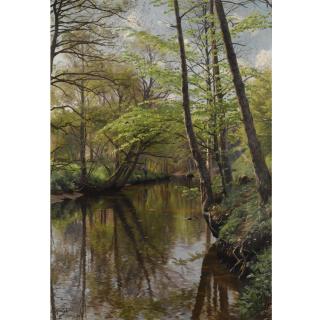 Peder Mønsted - Danish forårsdag Vid Sæby (Spring In Sæby)