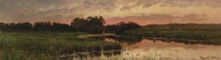 Peder Monsted - Sunset