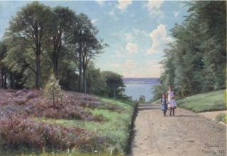 Peder Møork Møonsted - An Afternoon Stroll, Fredensborg