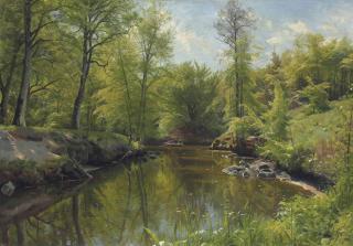 Peder Mork Mönsted - Rowing On A River In Summer