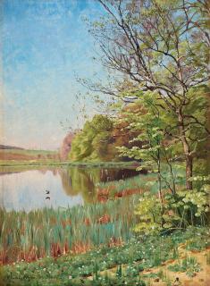 Peder Mork Mönsted - Summer landscape