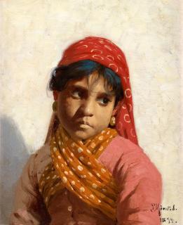 Peder Mork Mönsted - Young girl