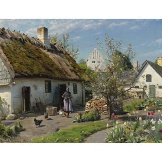 Peder Mork Monsted - Danish Spring In Hjembaek