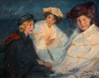 Peder Severin Kröyer - From the beaches of Skagen.