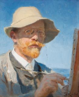 Peder Severin Kröyer - Self portrait