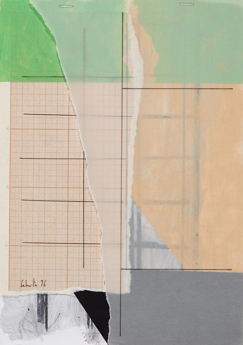 Pedro Cabrita Reis - d’apres une porte # 15, green