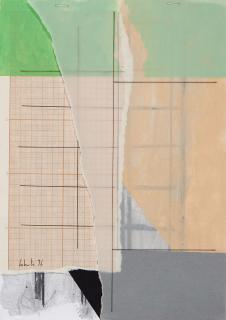 Pedro Cabrita Reis - d’apres une porte # 15, green