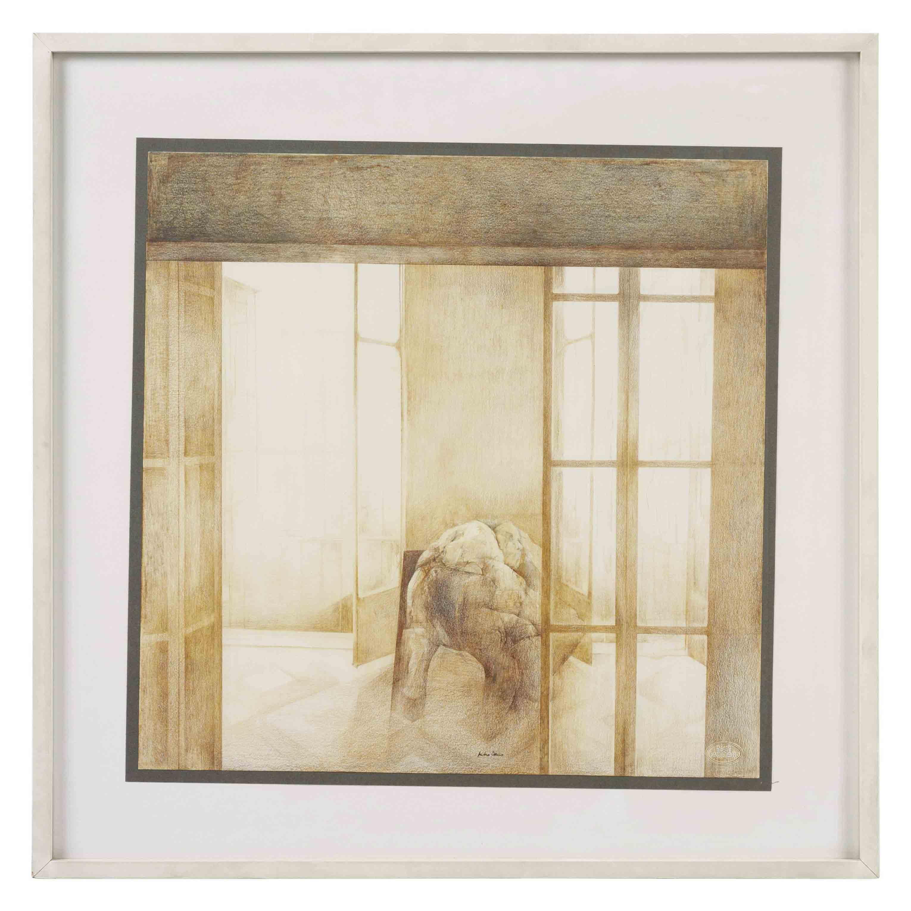 Pedro Cano - Figura en un interior