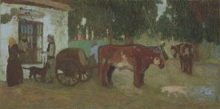 Pedro Figari - El aguatero