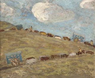 Pedro Figari - El camino de la sierra