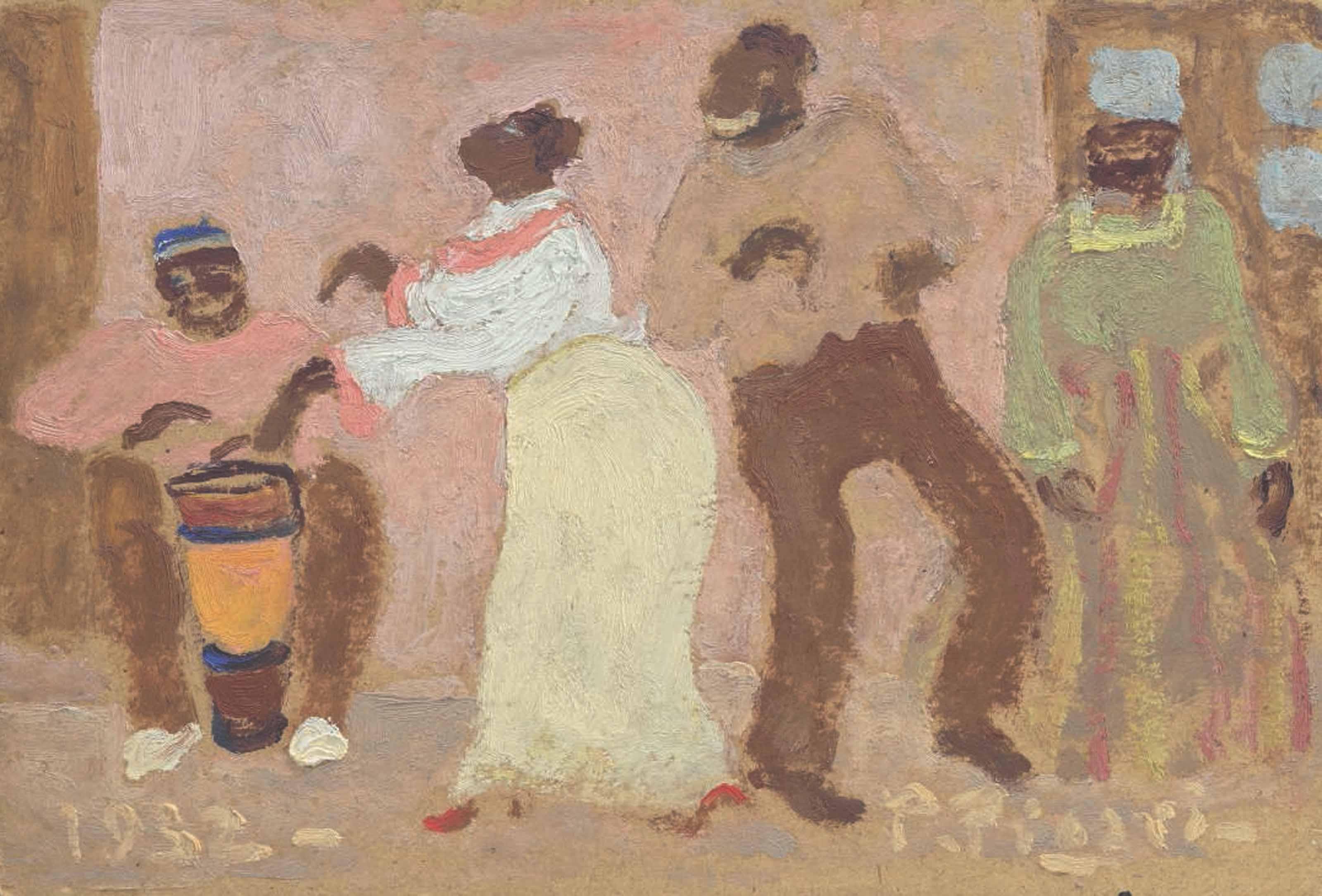 Pedro Figari - La coqueta