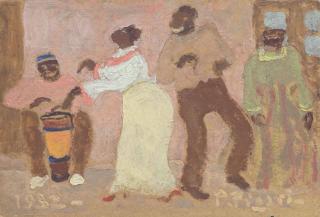 Pedro Figari - La coqueta