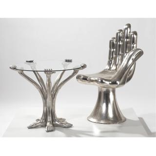 Pedro Friedeberg - Table And Chair Set