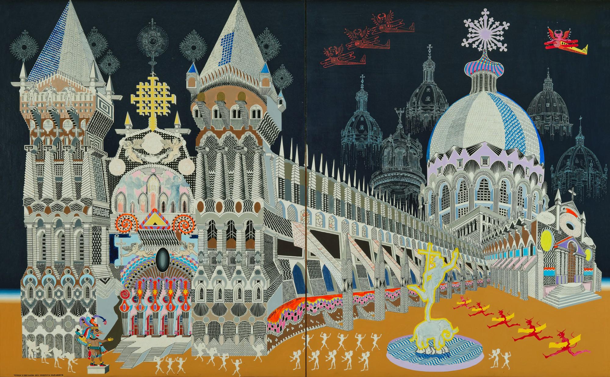 Pedro Friedeberg - Vision y presagio del profeta Habakkuk