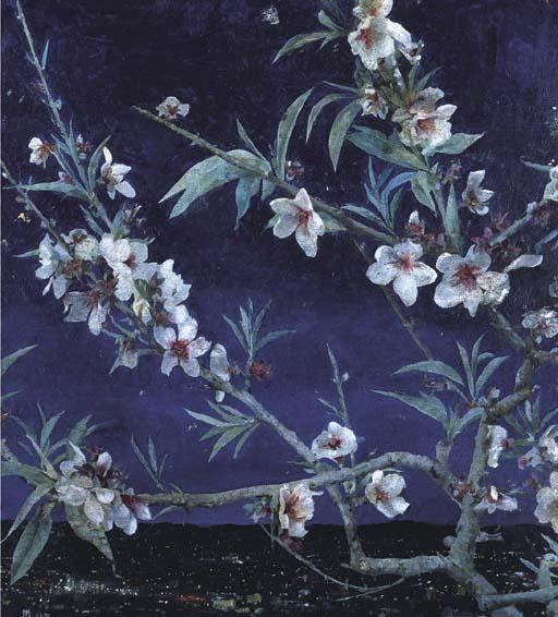 Pedro Moreno Meyerhoff - Rama de chino en flor