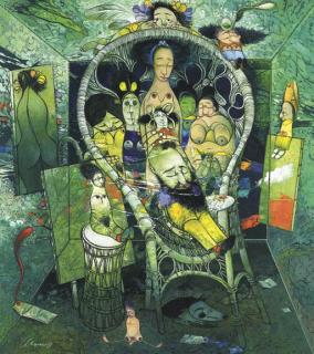 Pedro Pablo Oliva - El gran artista y sus modelos