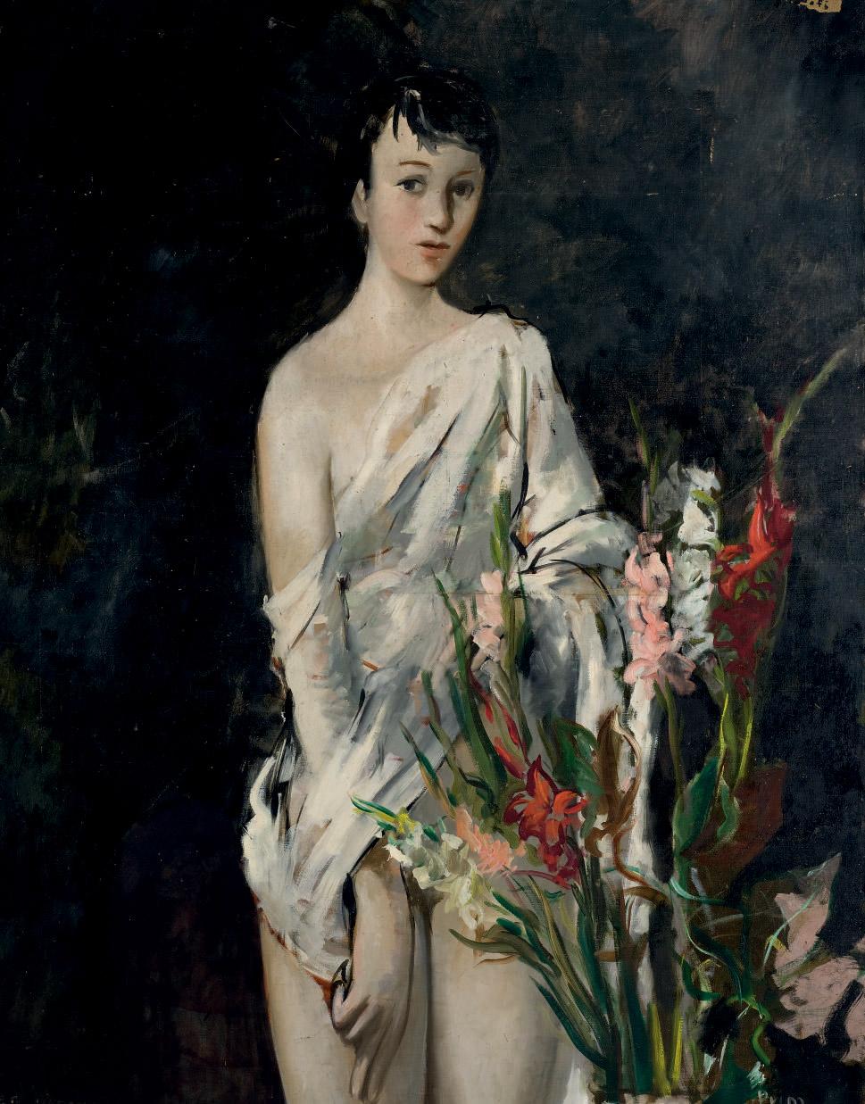 Pedro Pruna O\'Cerans - Jeune fille aux iris