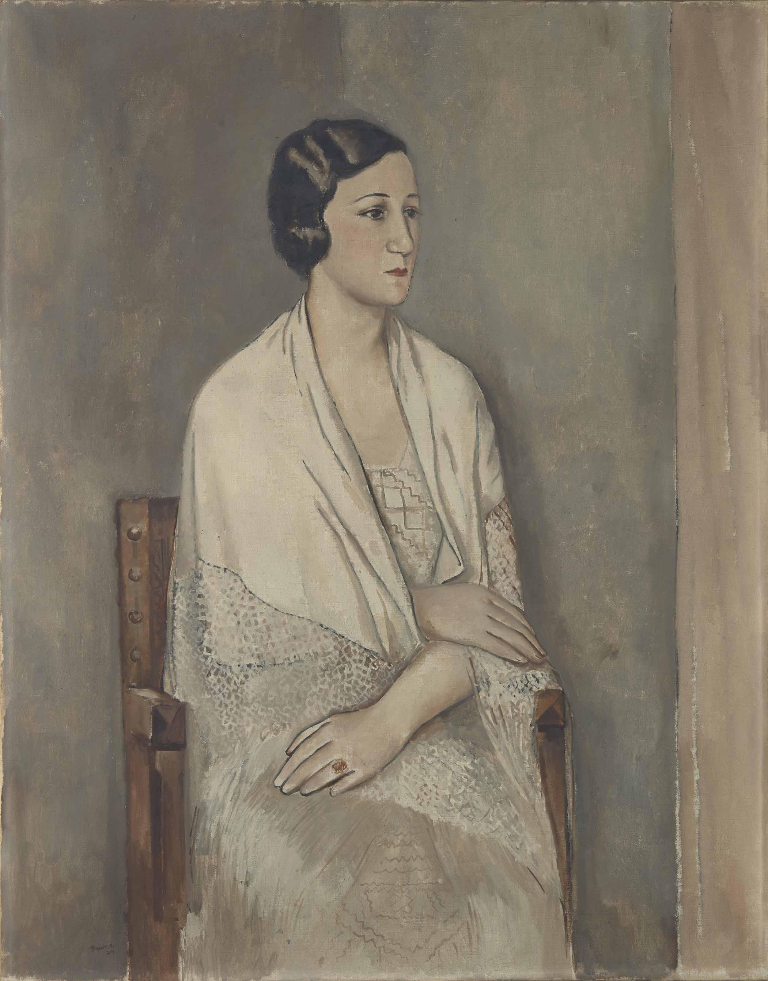 Pedro Pruna O\'Cerans - Portrait de Madame Tournaire