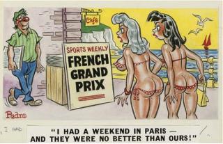 Pedro - \'I Had A Weekend In Paris - And They Were No Better Than Ours!\'