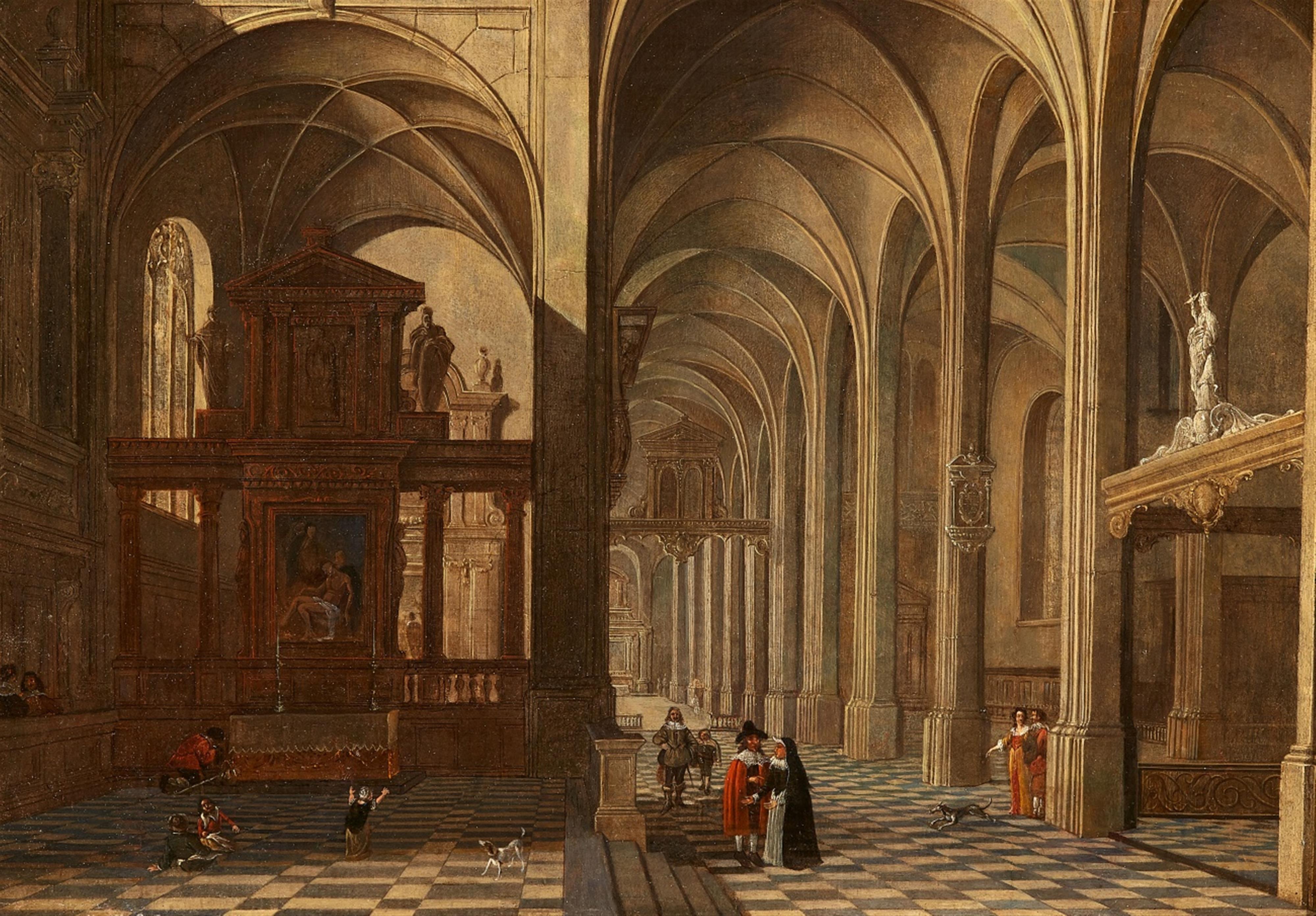 Peeter Neeffs d. J. - Kircheninterieur